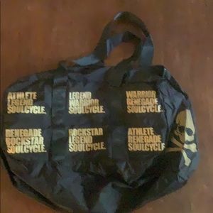 SoulCycle nylon duffel bag
